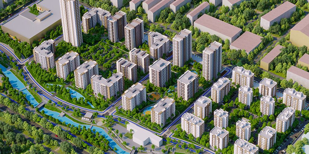 Olmazor City Housing and Trade Project